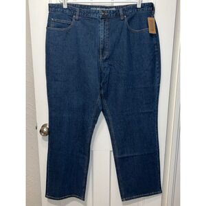 NEW Duluth Trading Co Flex Weekender Ballroom Jeans Mens 42x30 Blue Denim #738